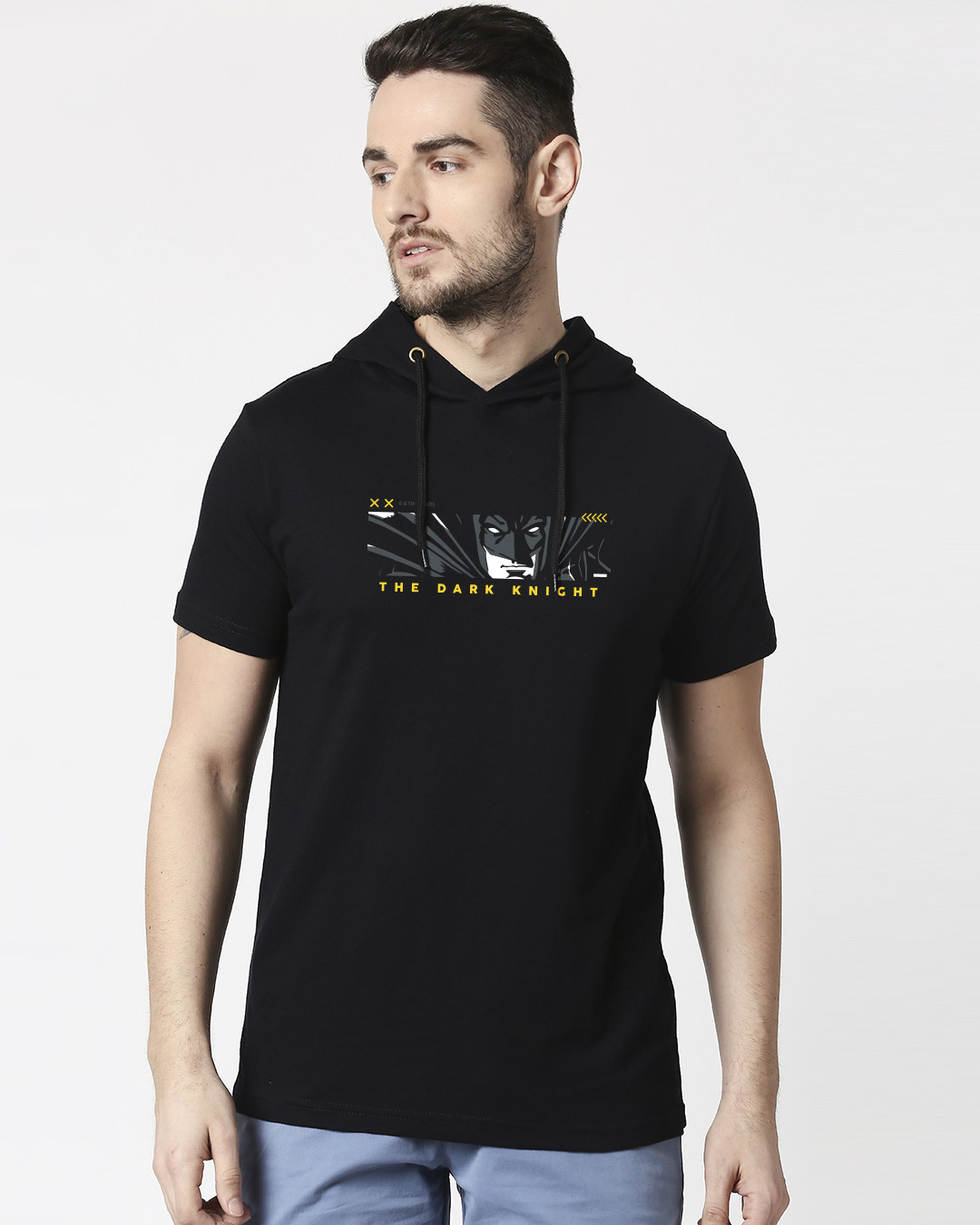 Batman Memphis Half Sleeve Hoodie T-shirt Men' Printed Half Sleeve Hoodie T-shirt Bewakoof.com, Black
Batman Memphis Half Sleeve Hoodie T-shirt Men' Printed Half Sleeve Hoodie T-shirt Bewakoof.com, Black