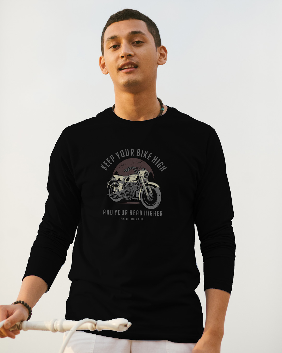 Bike High Head Higher Full Sleeve T-Shirt Black Men' Printed Full Sleeve T-Shirt Bewakoof.com
Bike High Head Higher Full Sleeve T-Shirt Black Men' Printed Full Sleeve T-Shirt Bewakoof.com