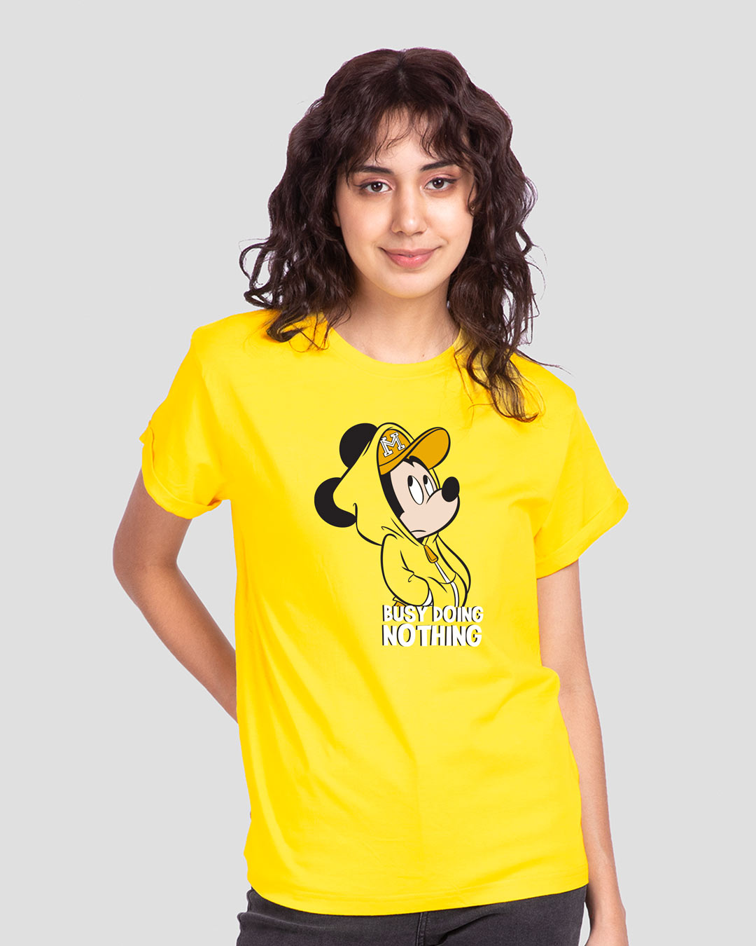 Busy Doin Nothing Boyfriend T-Shirt (DL) Pineapple Yellow Women' Printed Boyfriend T-Shirts Bewakoof.com
Busy Doin Nothing Boyfriend T-Shirt (DL) Pineapple Yellow Women' Printed Boyfriend T-Shirts Bewakoof.com
