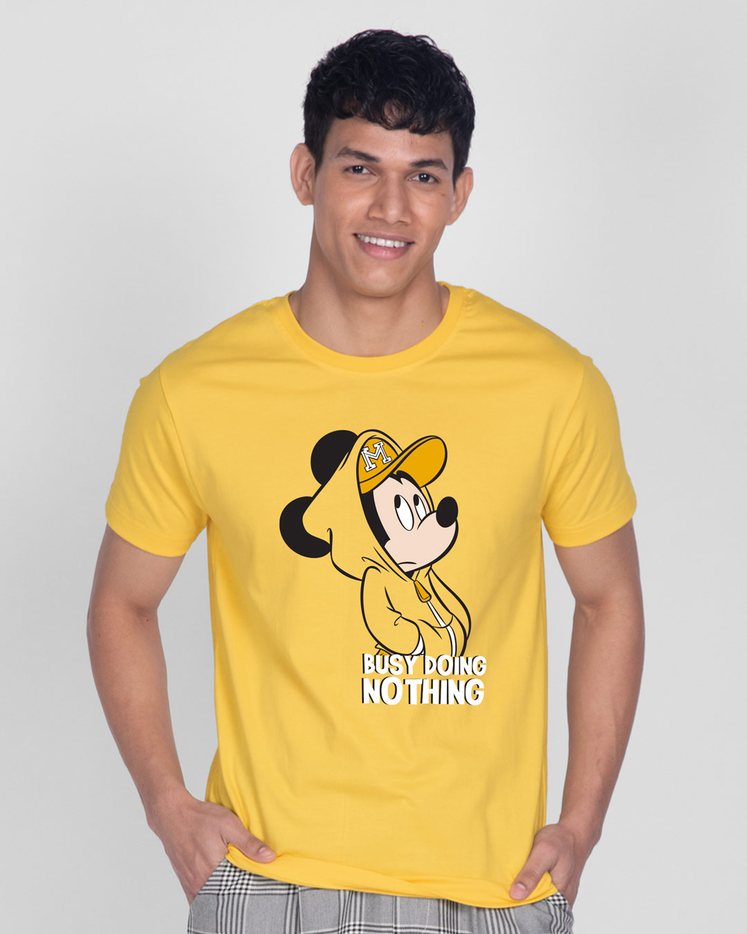 Busy Doin Nothing Half Sleeve T-Shirt (DL) Summer Yellow Men' Printed T-Shirts Bewakoof.com
Busy Doin Nothing Half Sleeve T-Shirt (DL) Summer Yellow Men' Printed T-Shirts Bewakoof.com