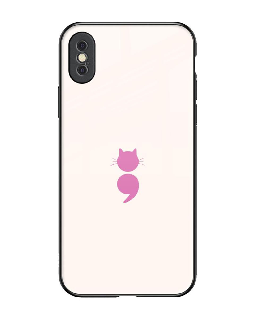 Buy Cat Colon Premium Glass Cover For Apple Iphone Xs Max Online In