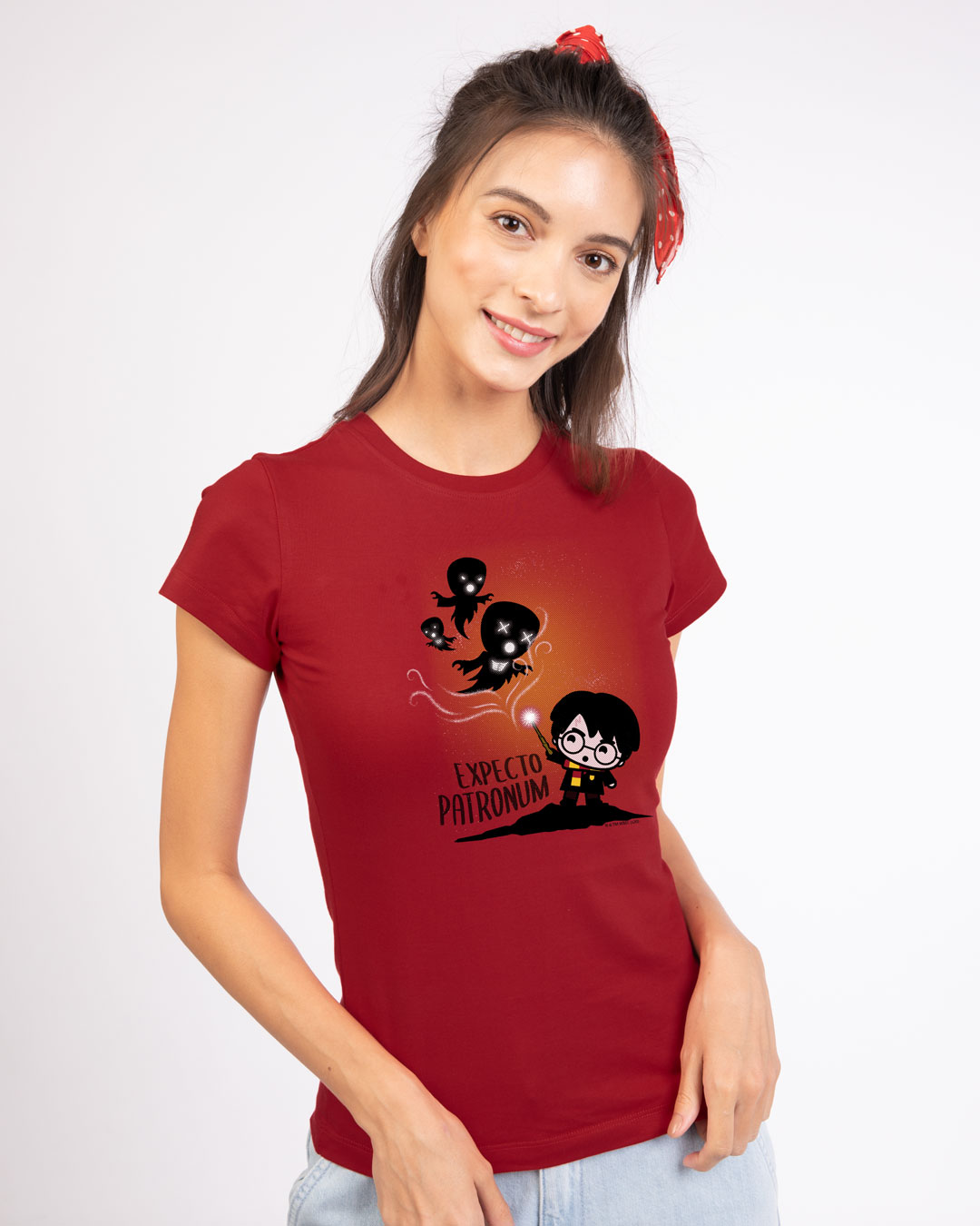 Chibi Harry Half Sleeve T-Shirt (HPL) Women' Half Sleeve Printed T-shirt Bewakoof.com, Red
Chibi Harry Half Sleeve T-Shirt (HPL) Women' Half Sleeve Printed T-shirt Bewakoof.com, Red