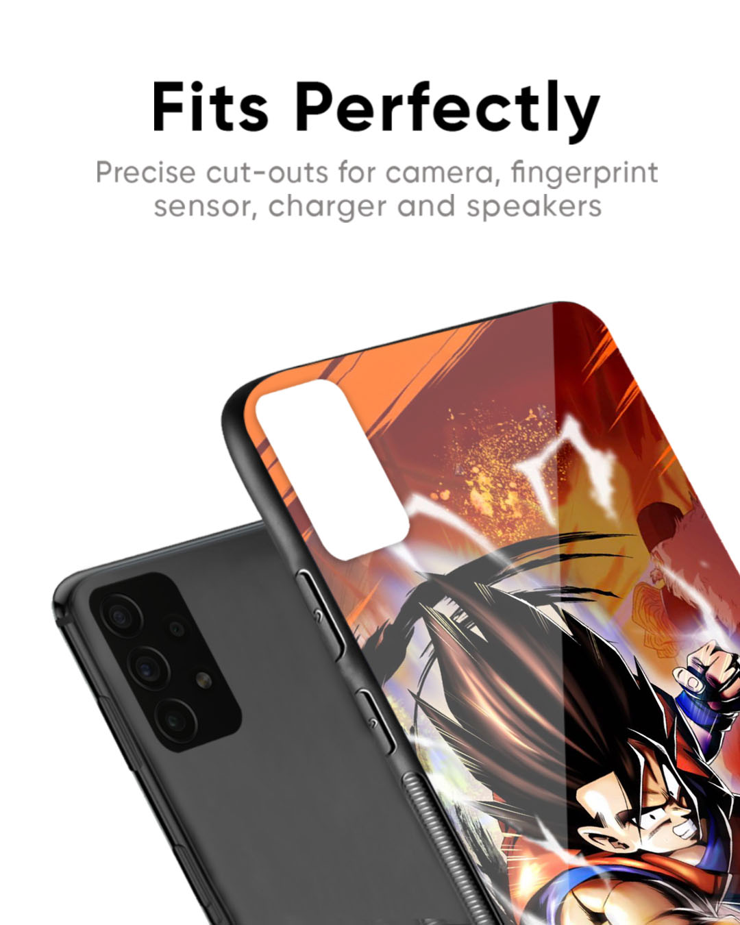 Buy Comic Anime Premium Glass Case For Redmi Note 12 Pro 5G Shock