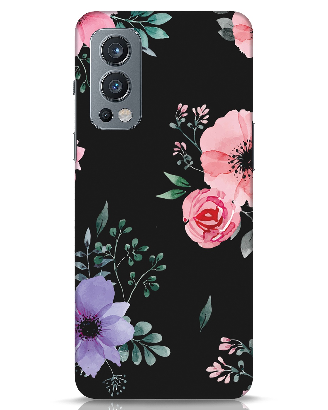 Buy Dark Florals Designer Hard Cover For Oneplus Nord Online In India