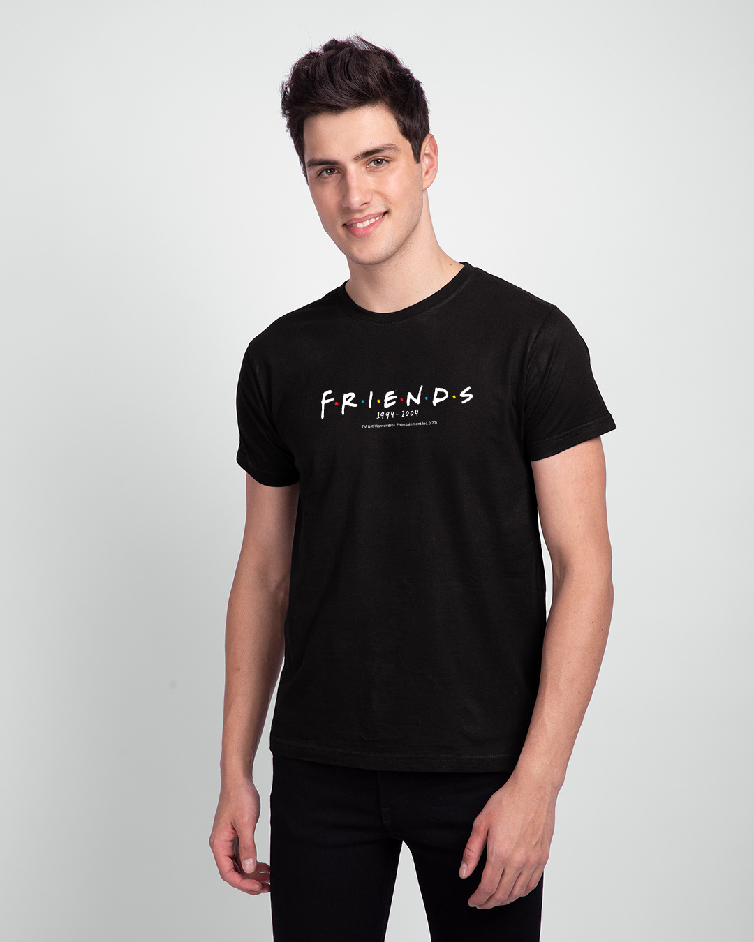 Friends Air Date Half Sleeve T-shirt (FRL) Men' Printed T-Shirts Bewakoof.com, Black
Friends Air Date Half Sleeve T-shirt (FRL) Men' Printed T-Shirts Bewakoof.com, Black
