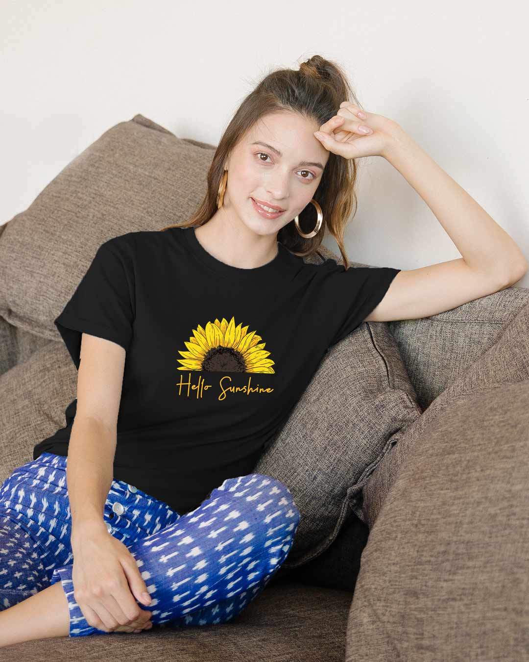 Hello Sunshine Boyfriend T-Shirts Black Women' Printed Boyfriend T-Shirts Bewakoof.com
Hello Sunshine Boyfriend T-Shirts Black Women' Printed Boyfriend T-Shirts Bewakoof.com