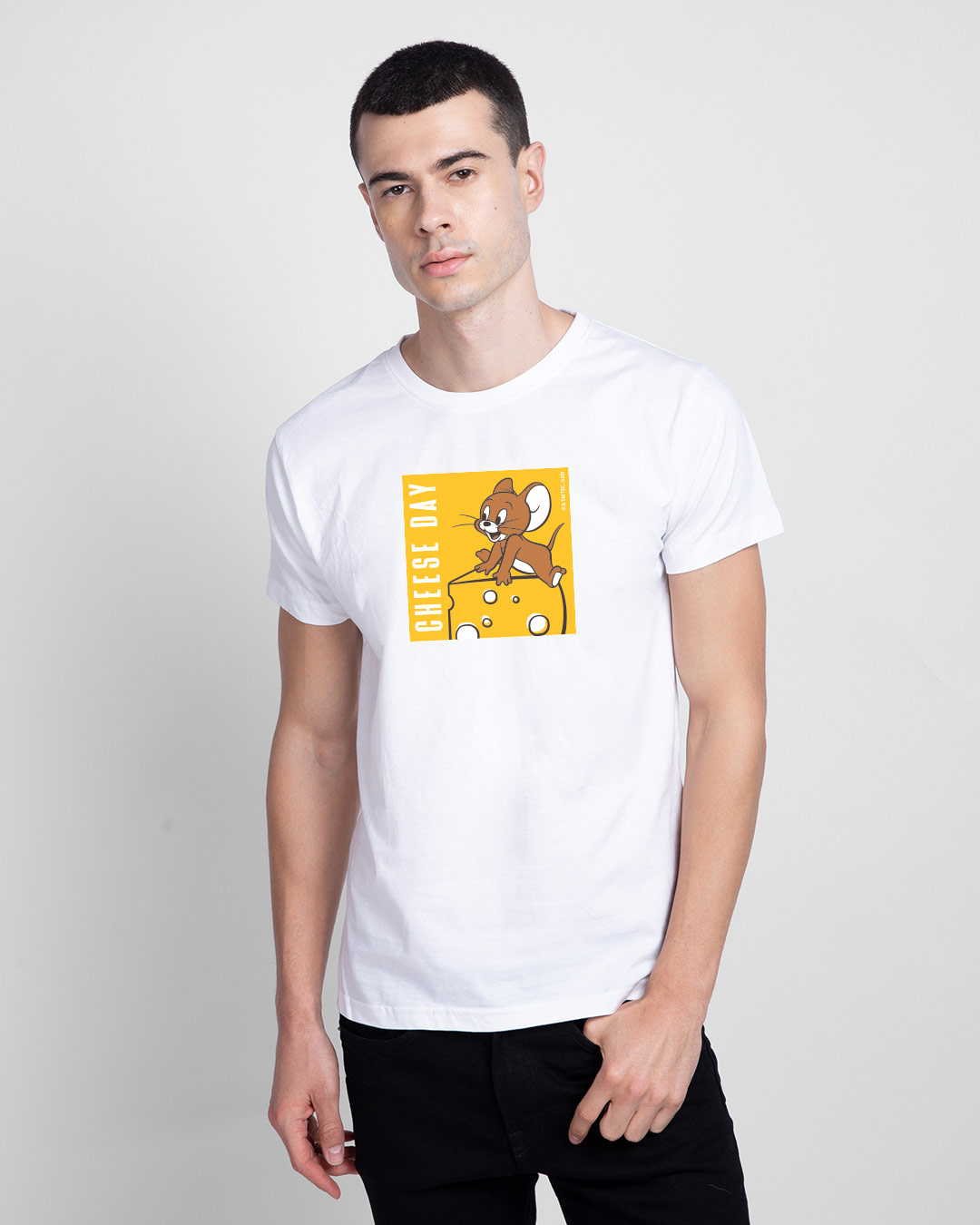 Jerry' cheese day Half Sleeve T-Shirt White (TJL) Men' Printed T-Shirts Bewakoof.com
Jerry' cheese day Half Sleeve T-Shirt White (TJL) Men' Printed T-Shirts Bewakoof.com