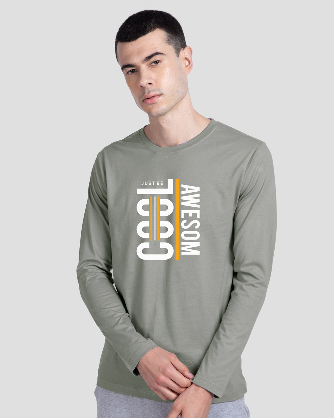 Just Be Full Sleeve T-Shirt Meteor Grey Men' Printed Full Sleeve T-Shirt Bewakoof.com
Just Be Full Sleeve T-Shirt Meteor Grey Men' Printed Full Sleeve T-Shirt Bewakoof.com