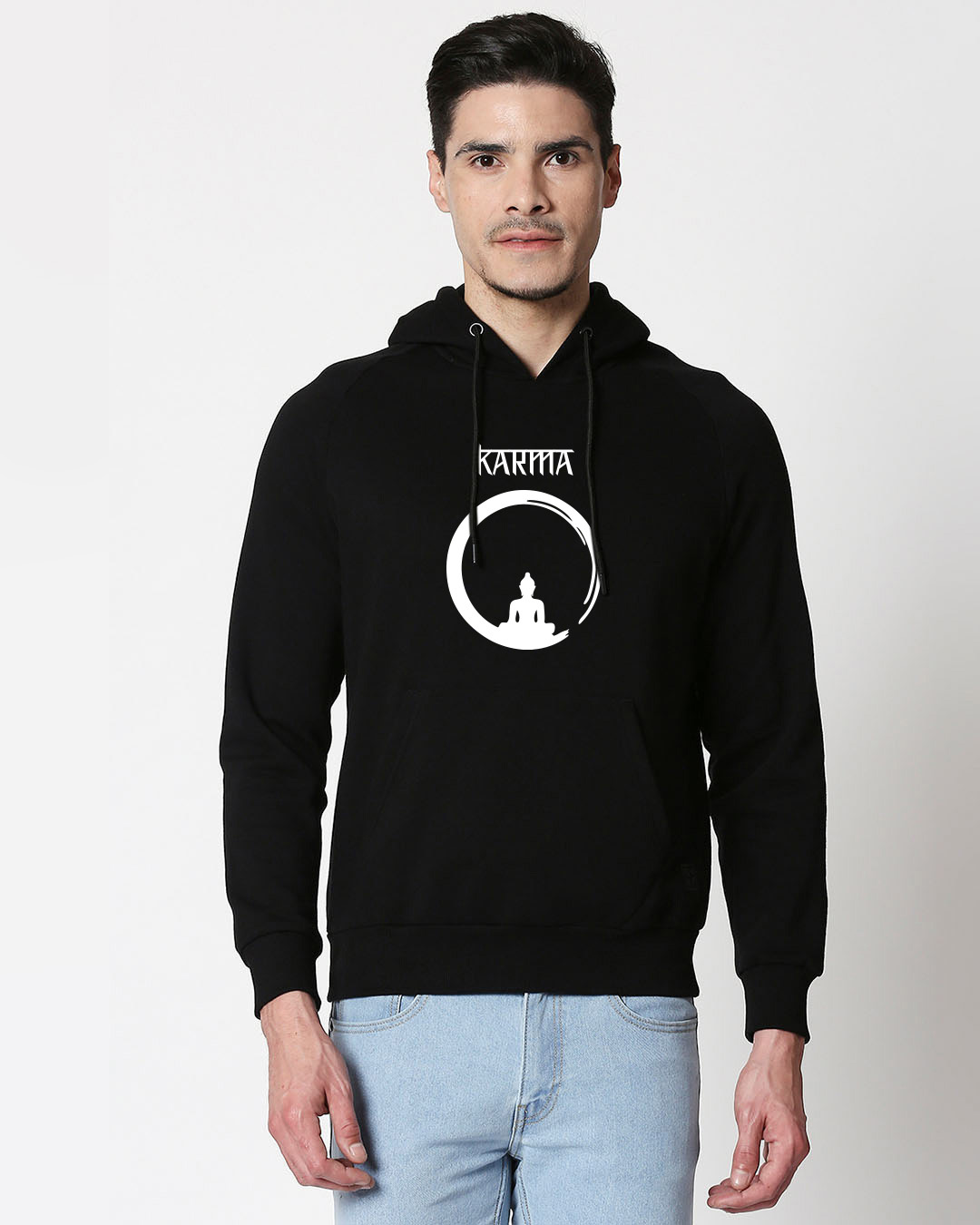 Karma Cycle Hoodie Sweatshirt AW20 Men' Printed Hoodie Sweatshirt AW20 Bewakoof.com, Black
Karma Cycle Hoodie Sweatshirt AW20 Men' Printed Hoodie Sweatshirt AW20 Bewakoof.com, Black