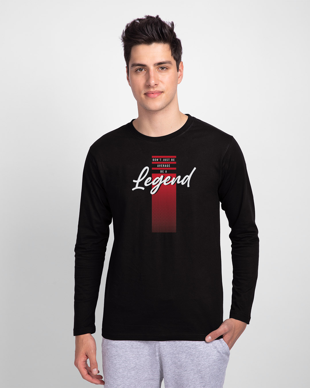Legend Panel Full Sleeve T-Shirt Black Men' Printed Full Sleeve T-Shirt Bewakoof.com
Legend Panel Full Sleeve T-Shirt Black Men' Printed Full Sleeve T-Shirt Bewakoof.com