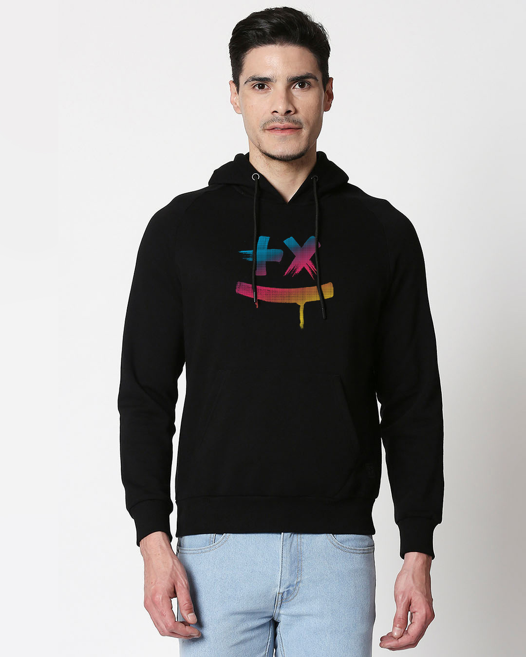 Martin Garrix Colorful Hoodie Sweatshirt Men' Printed Hoodie Sweatshirt AW20 Bewakoof.com, Black
Martin Garrix Colorful Hoodie Sweatshirt Men' Printed Hoodie Sweatshirt AW20 Bewakoof.com, Black