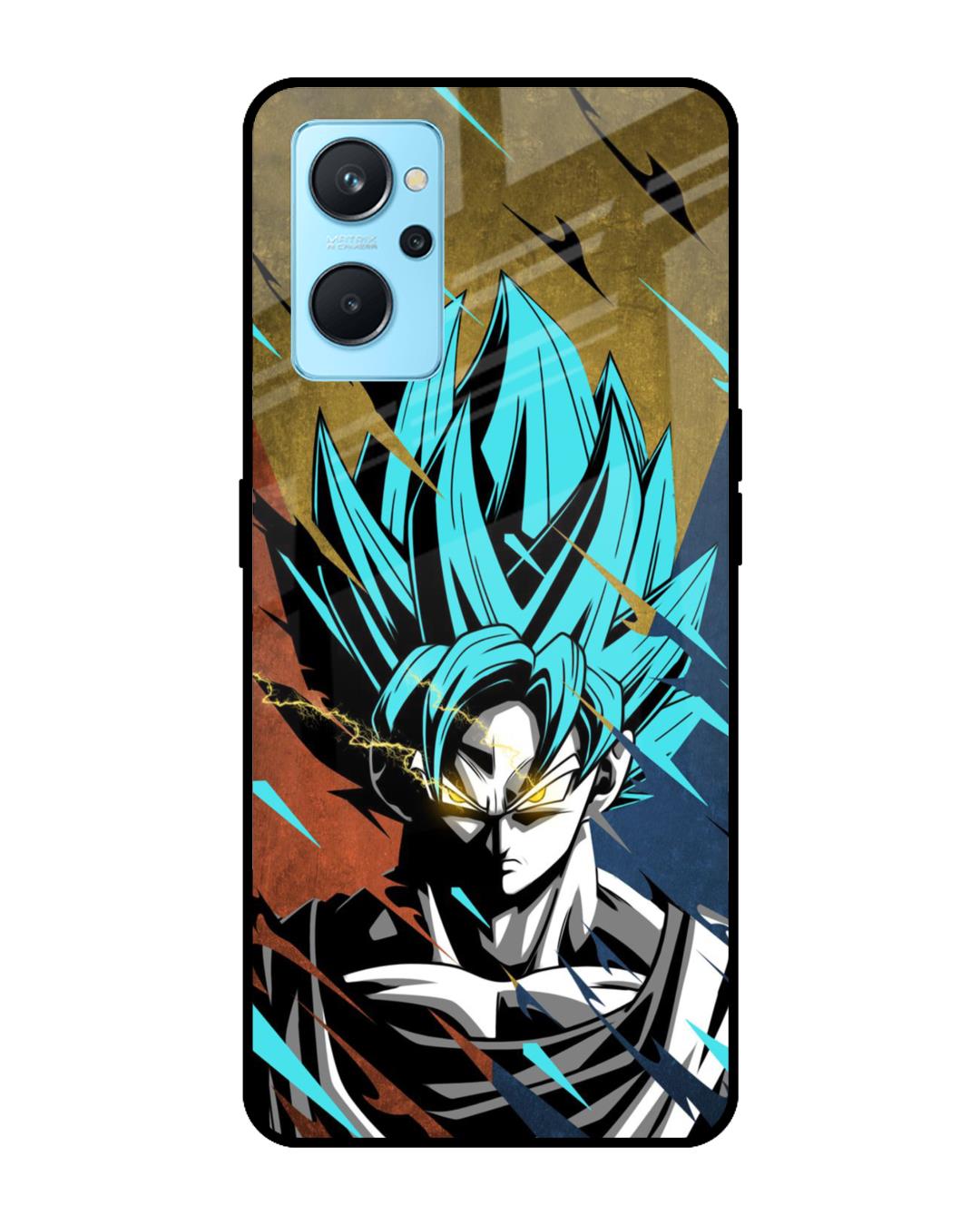 Buy Master Roshi Goku Premium Glass Case For Realme 9i Shock Proof