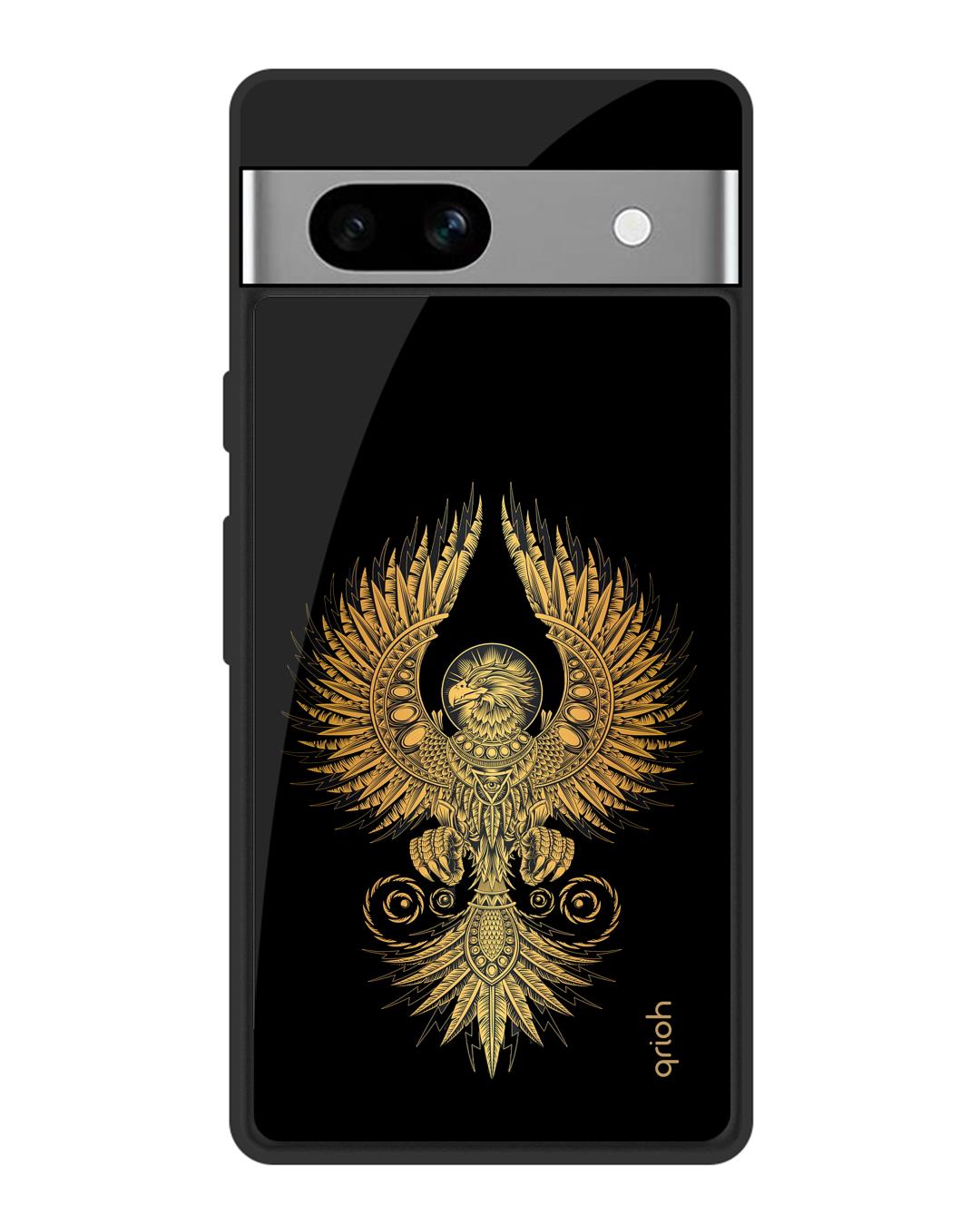 Buy Mythical Phoenix Art Premium Glass Case For Google Pixel A Shock