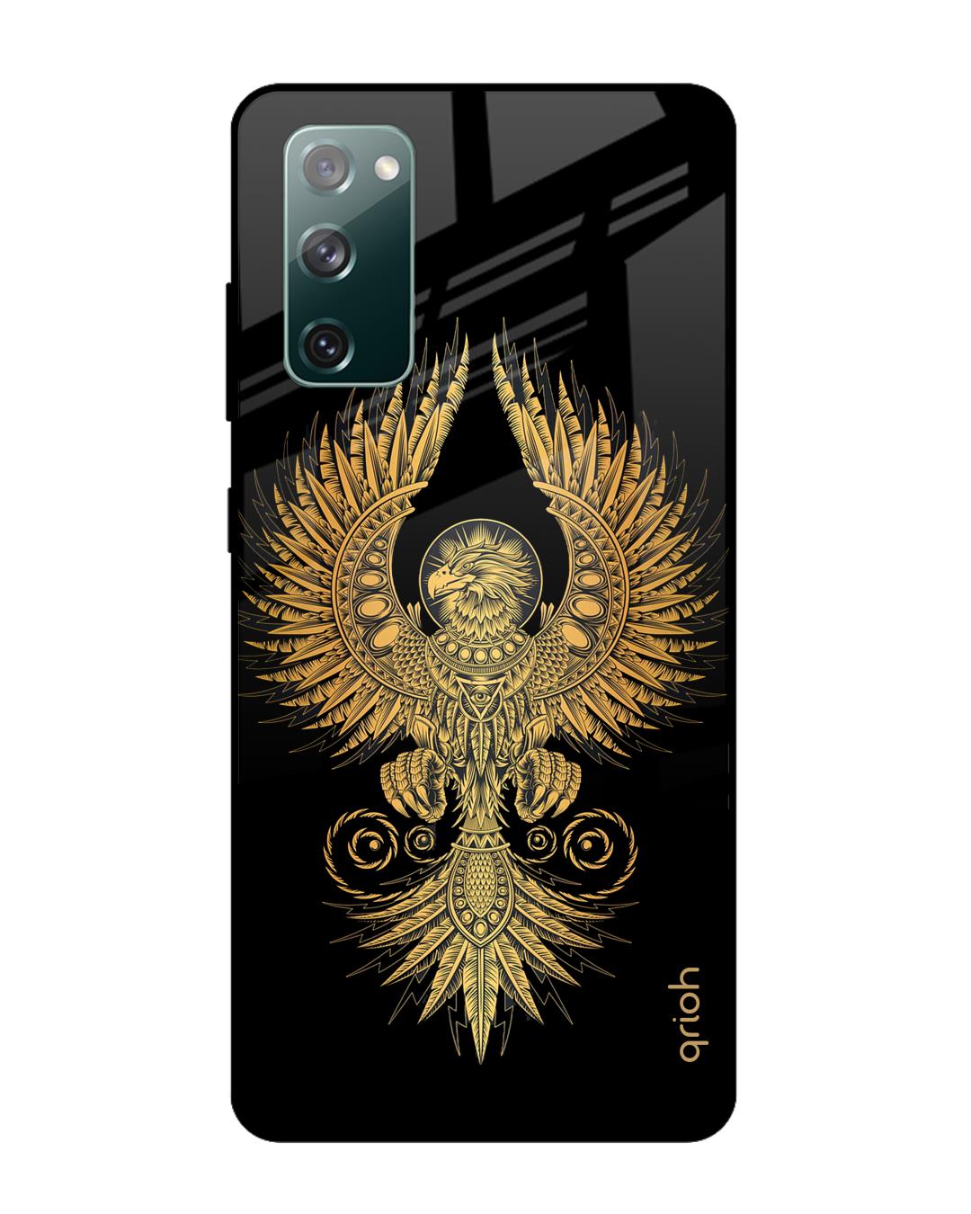 Buy Mythical Phoenix Art Printed Premium Glass Cover For Samsung Galaxy