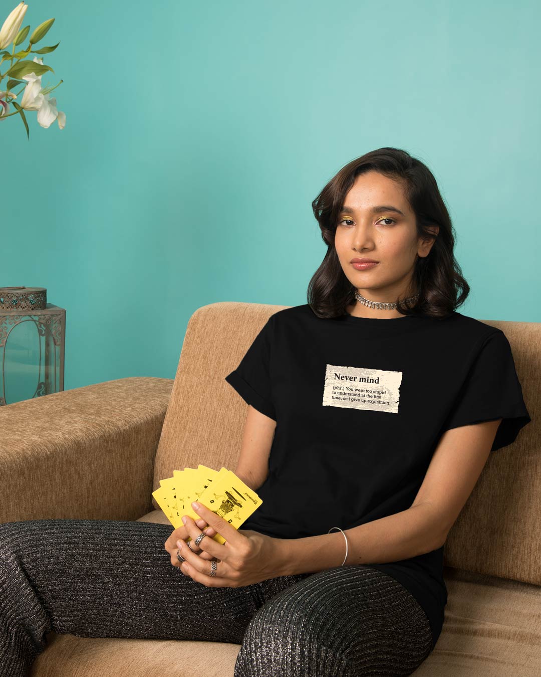 Never Mind Note Boyfriend T-Shirts Black Women' Printed Boyfriend T-Shirts Bewakoof.com
Never Mind Note Boyfriend T-Shirts Black Women' Printed Boyfriend T-Shirts Bewakoof.com
