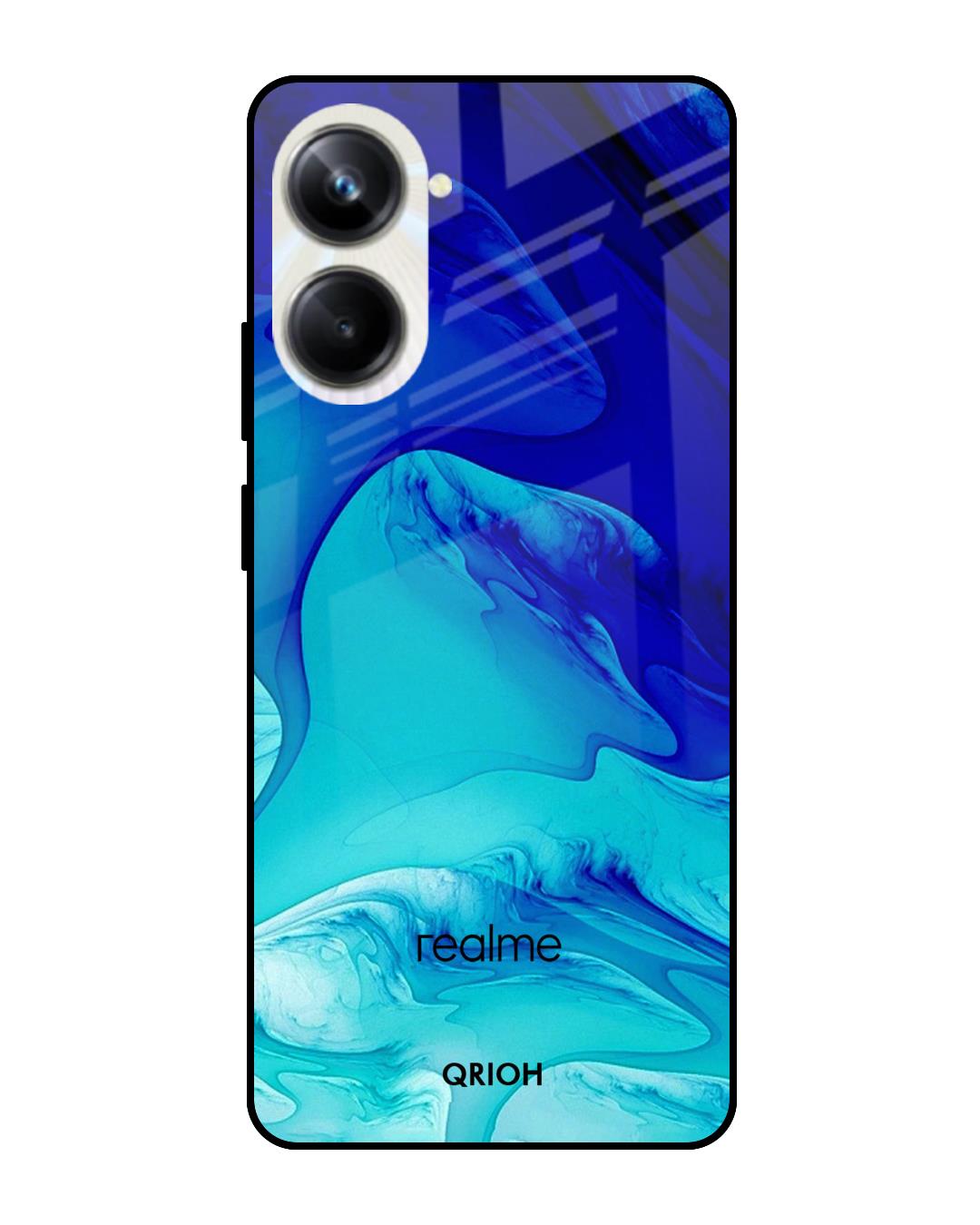 Buy Raging Tides Printed Premium Glass Case For Realme 10 Pro 5G Shock