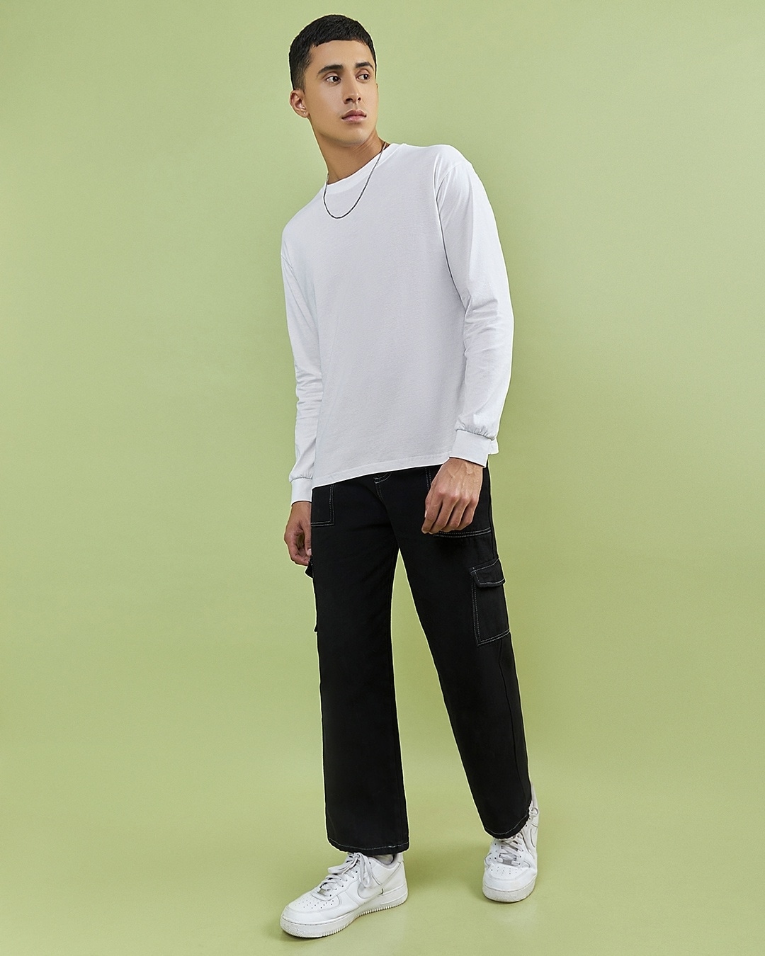 Buy Men S White Oversized T Shirt Online At Bewakoof