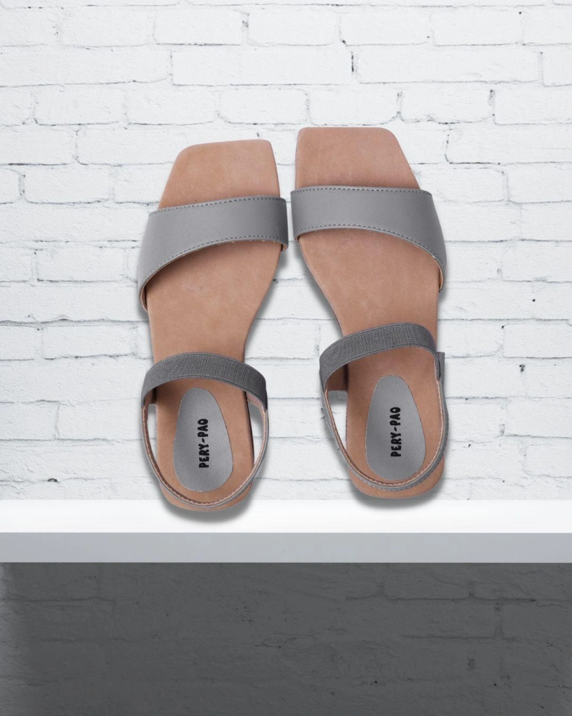 Women's Grey Flats