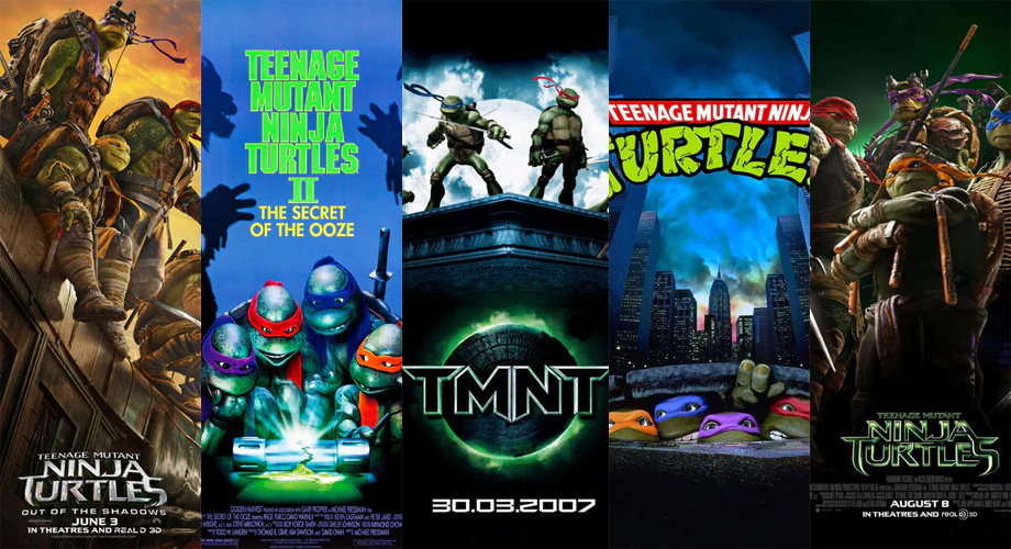 TMNT Movies and Merchandise - Teenage Mutant Ninja Turtles History