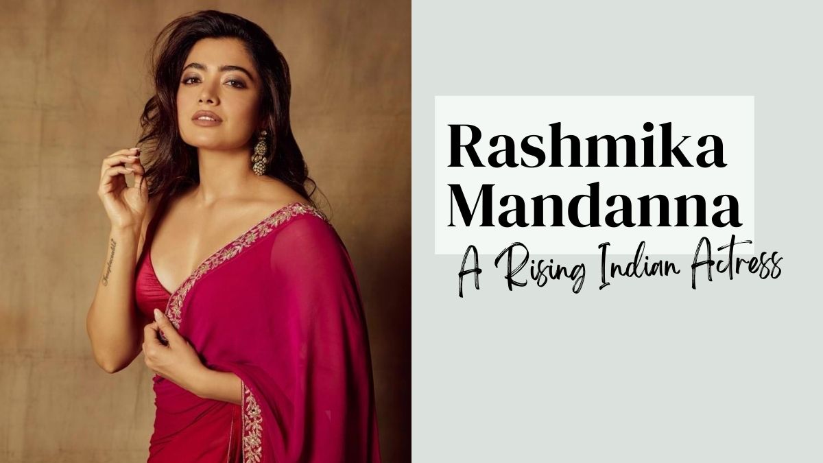 Rashmika Mandanna looks dreamy in beautiful red lehenga and deep