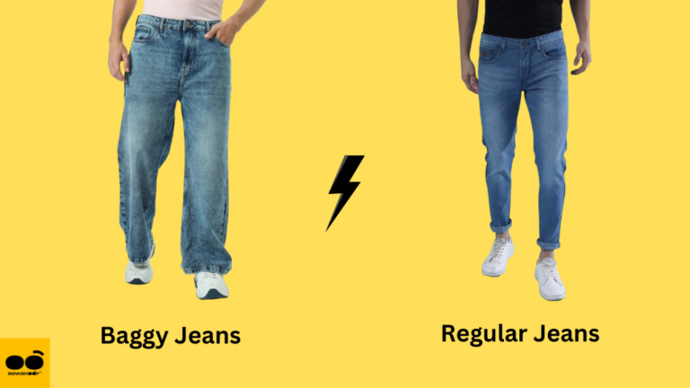 difference between baggy jeans and regular jeans