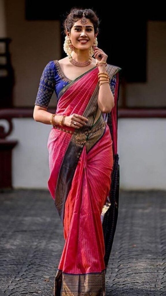 silk sarees for pongal dress