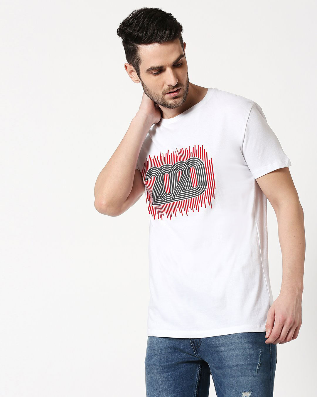 Buy 2020 Half Sleeve T-Shirt (HD) Online at Bewakoof
