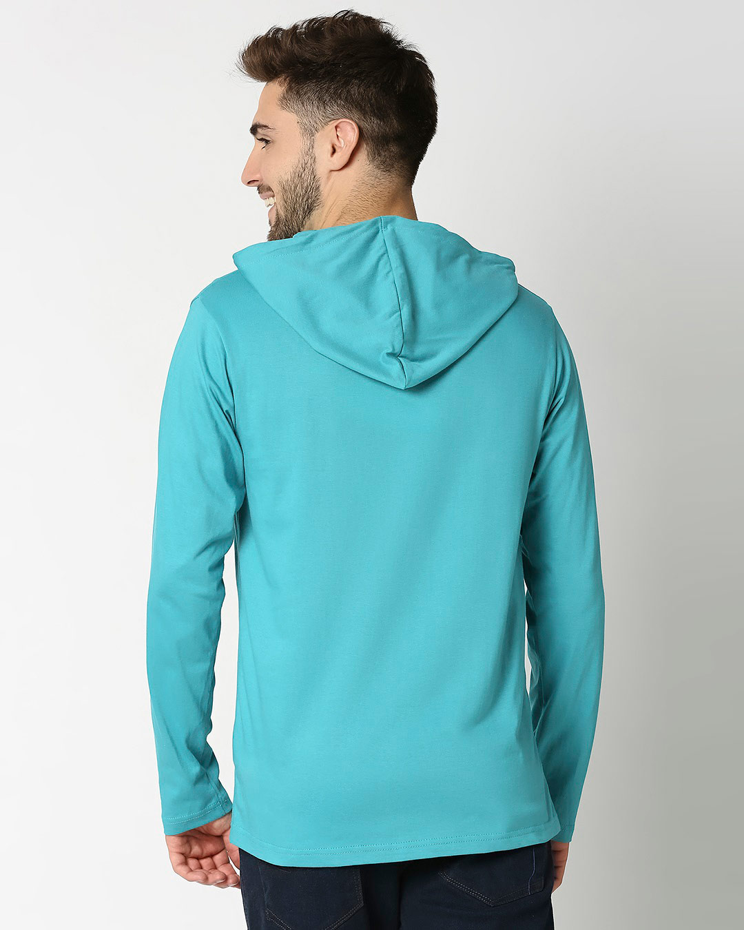 Shop Absolutely Awesome Bunny Full Sleeve Hoodie-Back