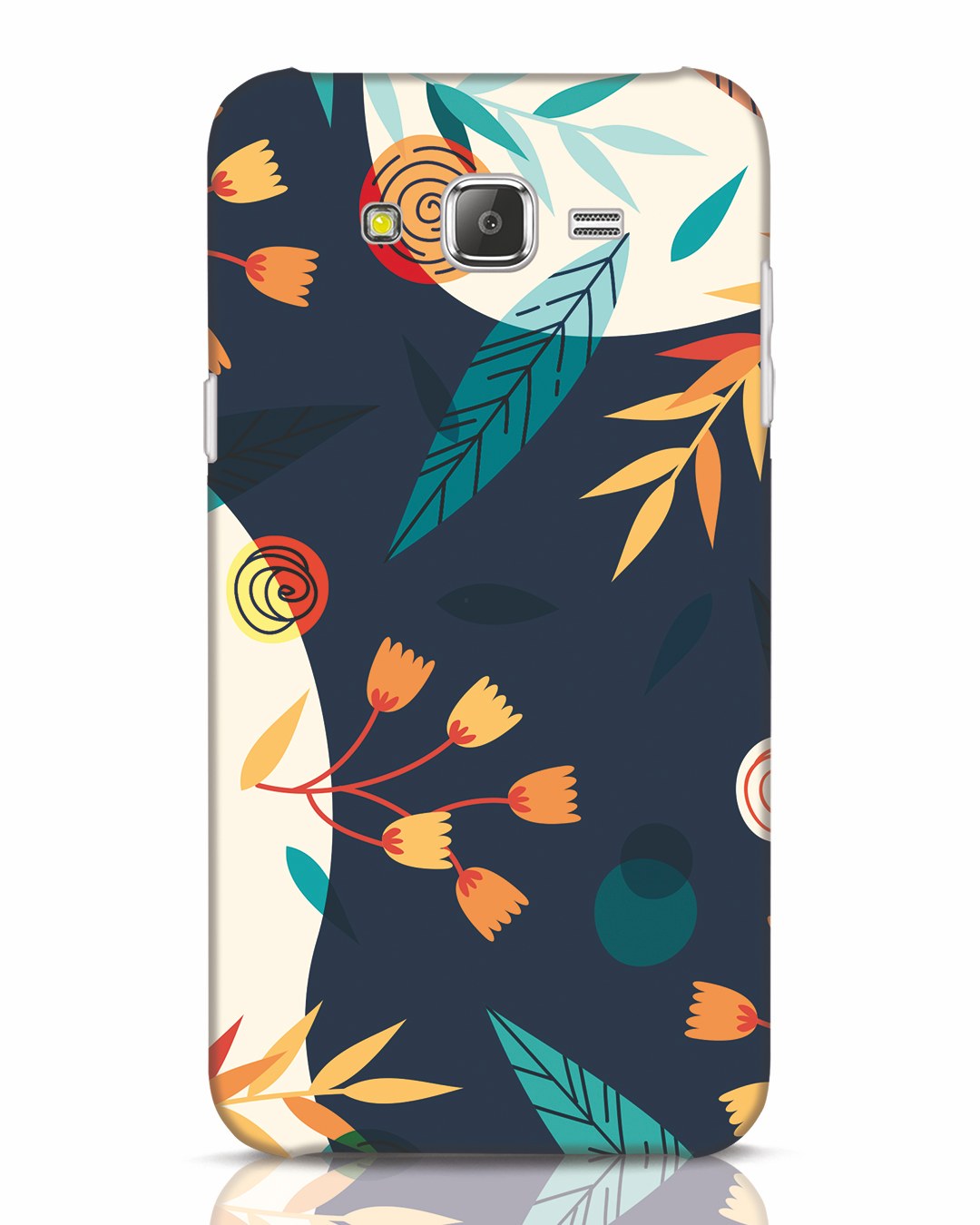 Buy Abstract Floral Samsung Galaxy J7 Mobile Cover For Unisex Online At Bewakoof 8921