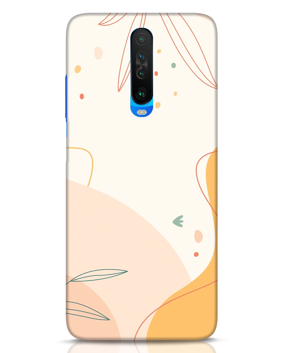 Buy Abstract Lineart Designer Hard Cover for Xiaomi Poco X2 Online in India at Bewakoof