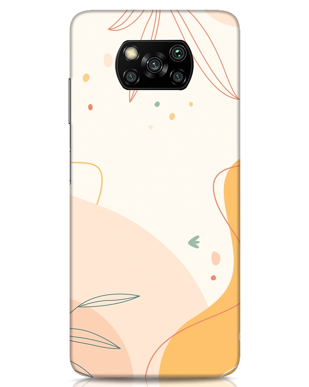 Buy Abstract Lineart Designer Hard Cover For Xiaomi Poco X3 Online In India At Bewakoof 4430