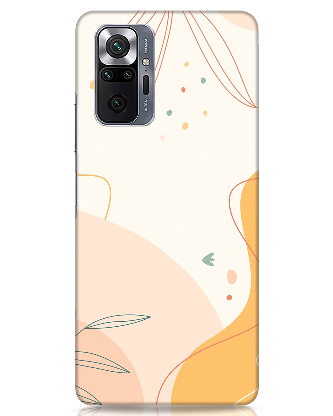 Buy Abstract Lineart Designer Hard Cover for Xiaomi Redmi Note 10 Pro