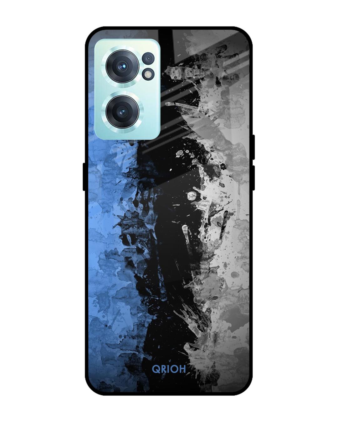 COVER CUSTODIA + PELLICOLA VETRO TEMPERATO PER OnePlus NORD 5G NERO