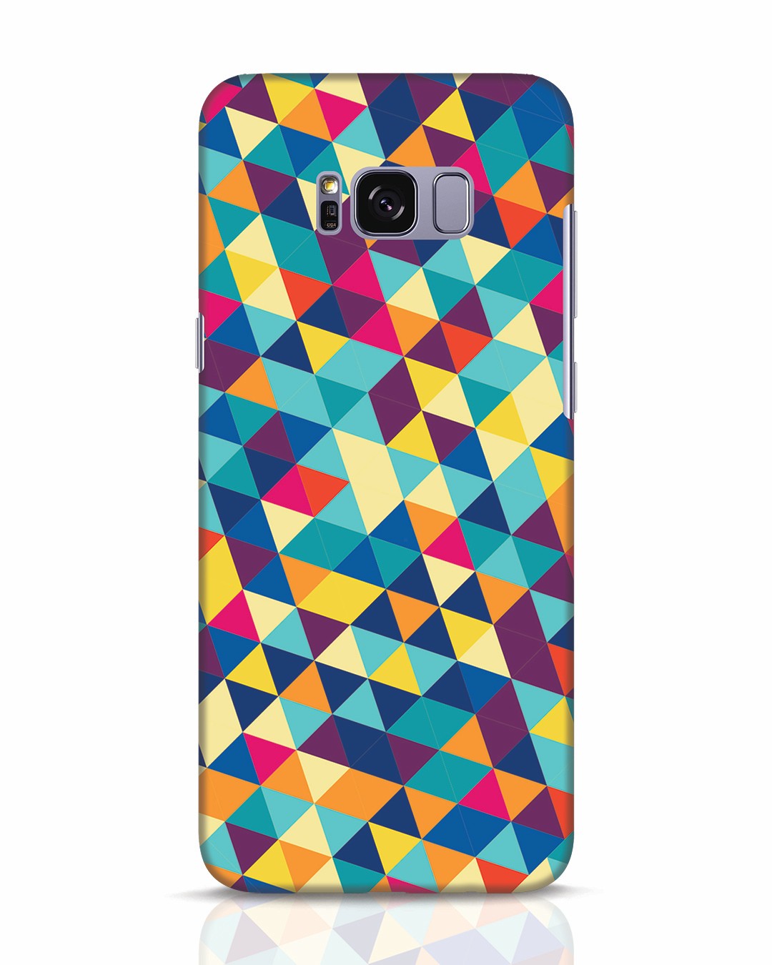 Buy Abstract Triangles Samsung Galaxy S8 Mobile Cover for Unisex Online