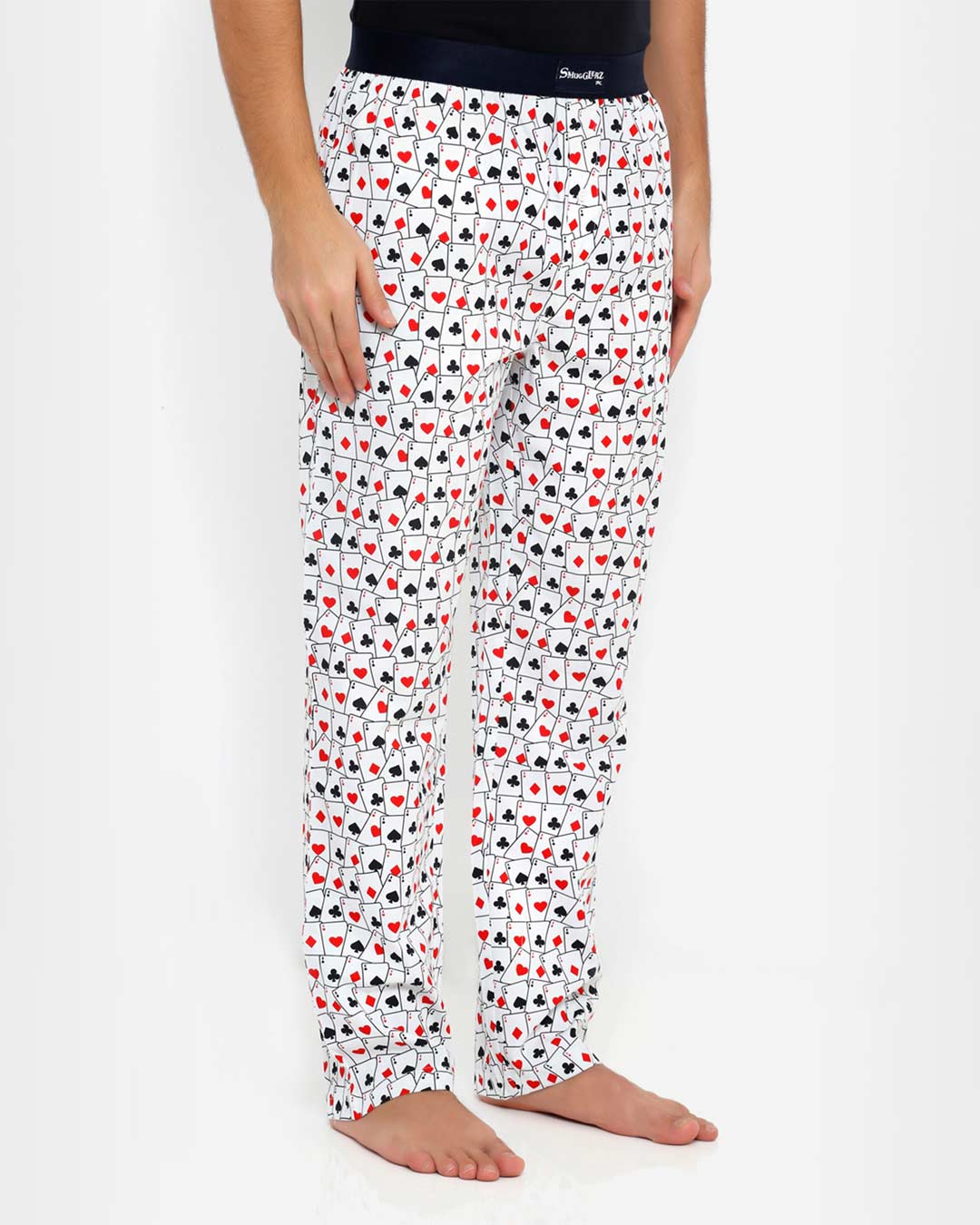 Shop Ace Cards Pyjamas White-Back