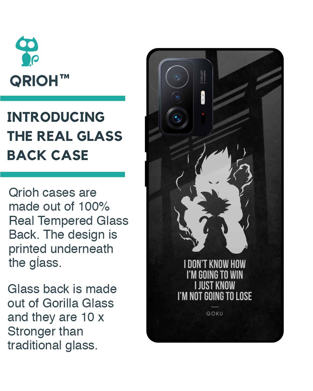 Shop Ace One Piece Premium Glass Case for Mi 11T Pro 5G (Shock Proof,Scratch Resistant)-Back