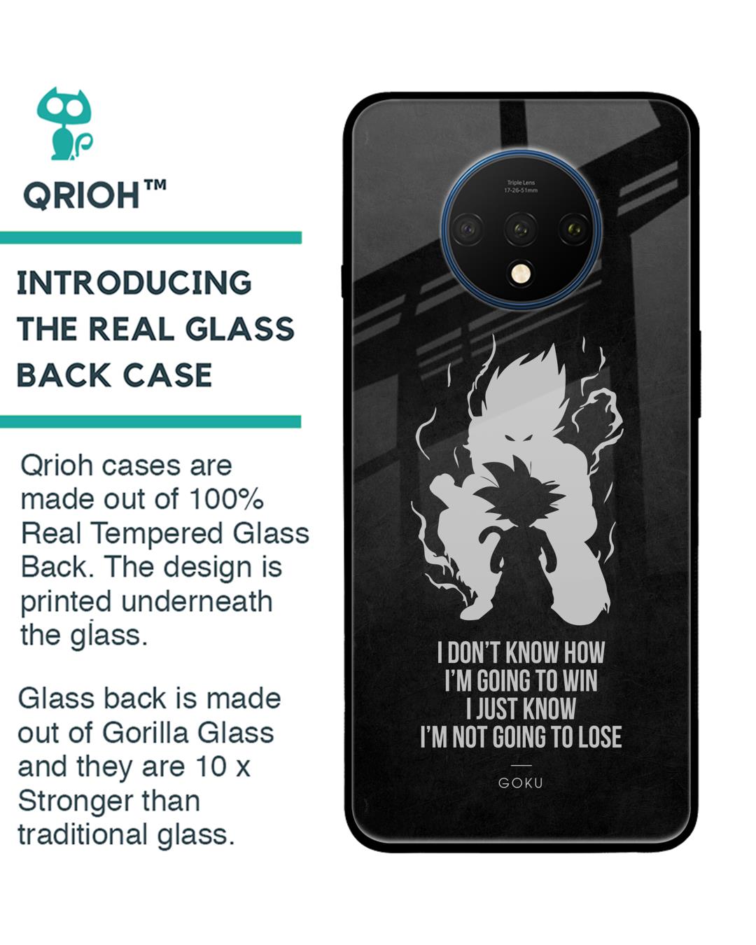Shop Ace One Piece Premium Glass Case for OnePlus 7T (Shock Proof,Scratch Resistant)-Back