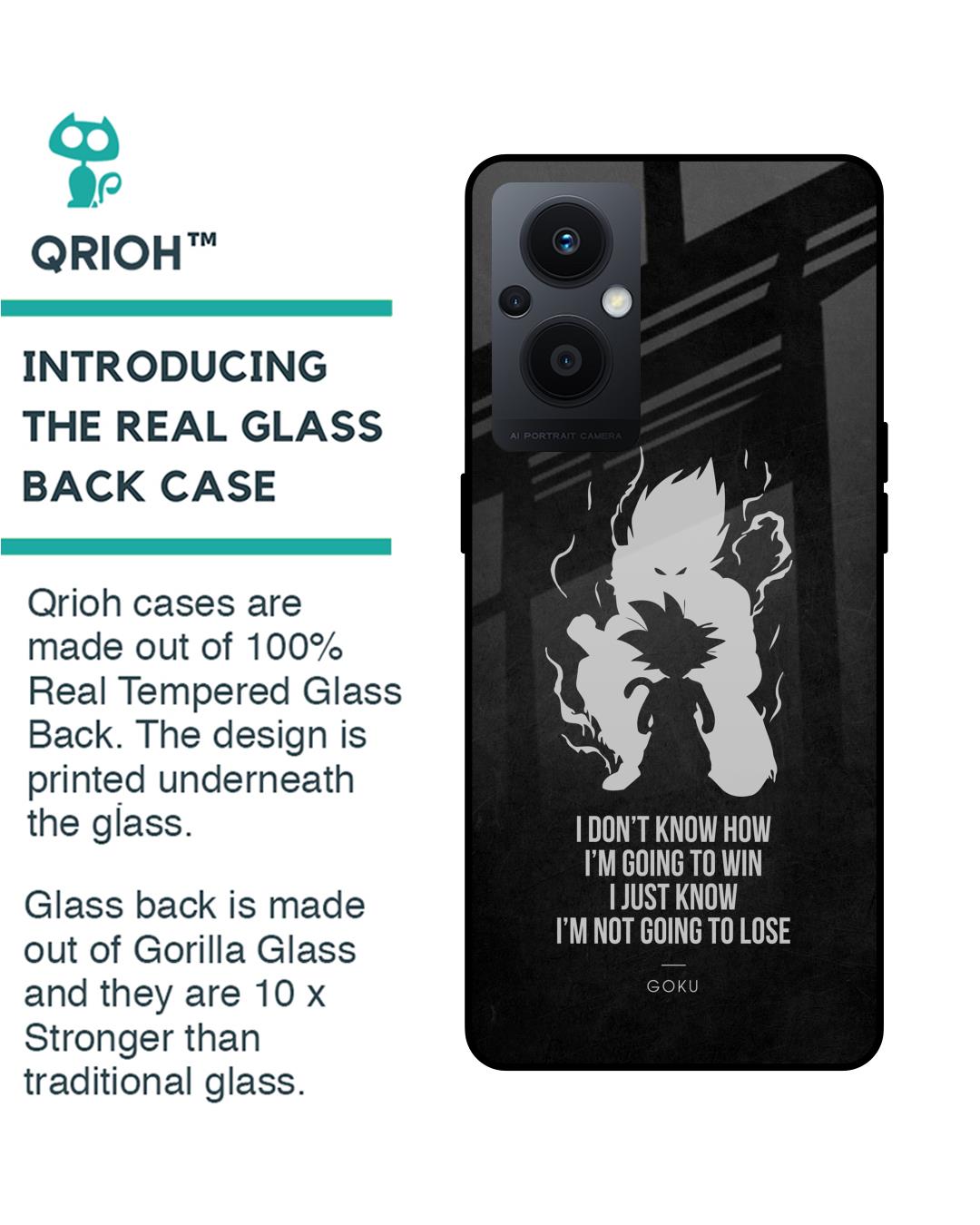 Shop Ace One Piece Premium Glass Case for Oppo F21s Pro 5G (Shock Proof,Scratch Resistant)-Back