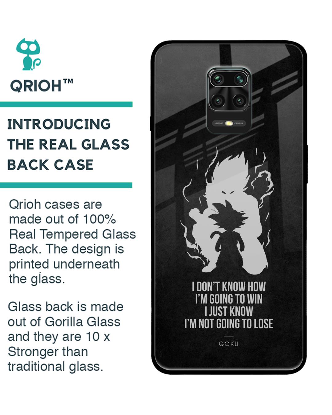 Shop Ace One Piece Premium Glass Case for Redmi Note 9 Pro Max (Shock Proof,Scratch Resistant)-Back