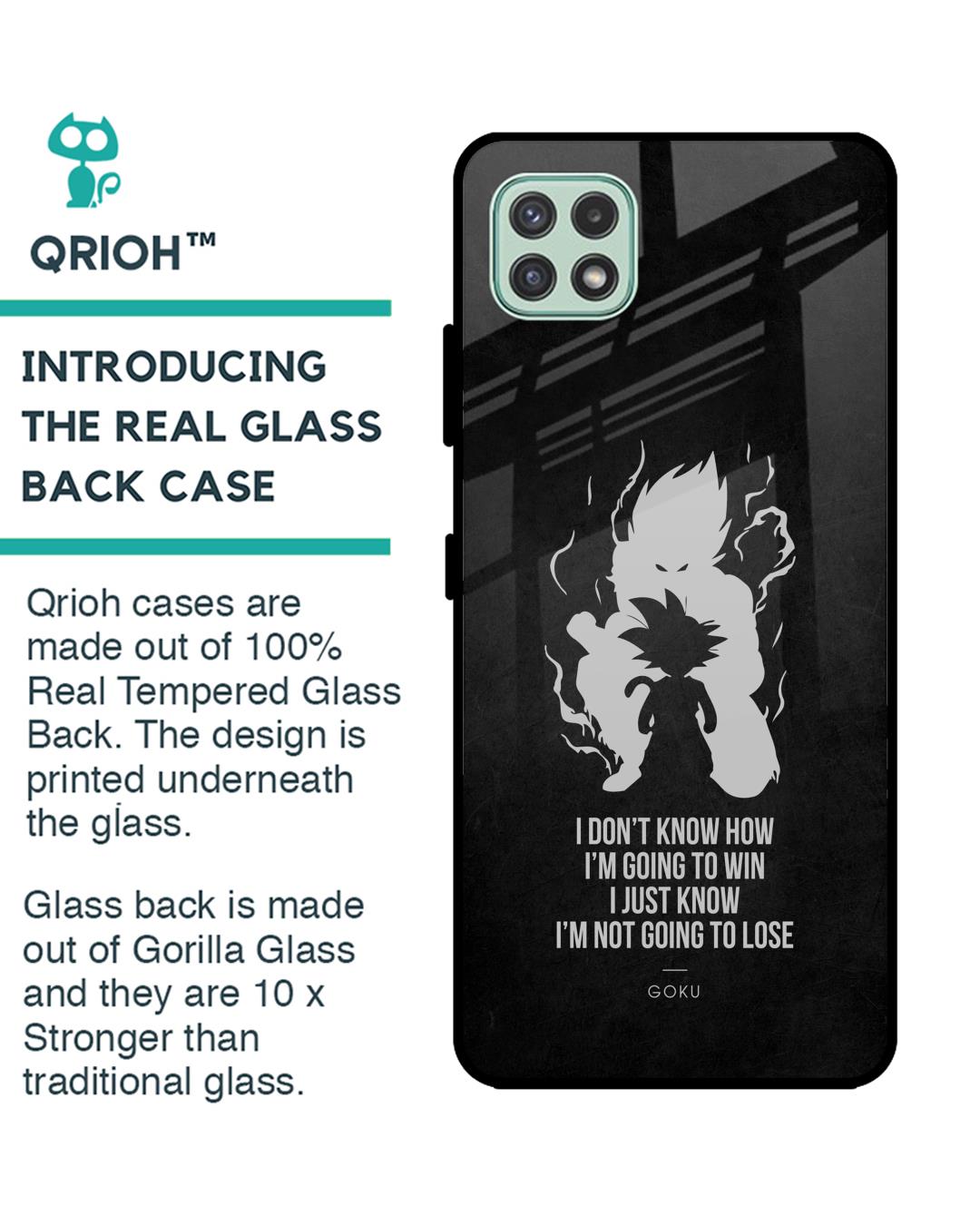 Shop Ace One Piece Premium Glass Case for Samsung Galaxy A22 5G (Shock Proof,Scratch Resistant)-Back
