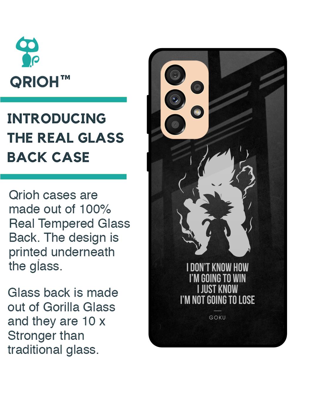 Shop Ace One Piece Premium Glass Case for Samsung Galaxy A33 5G (Shock Proof,Scratch Resistant)-Back