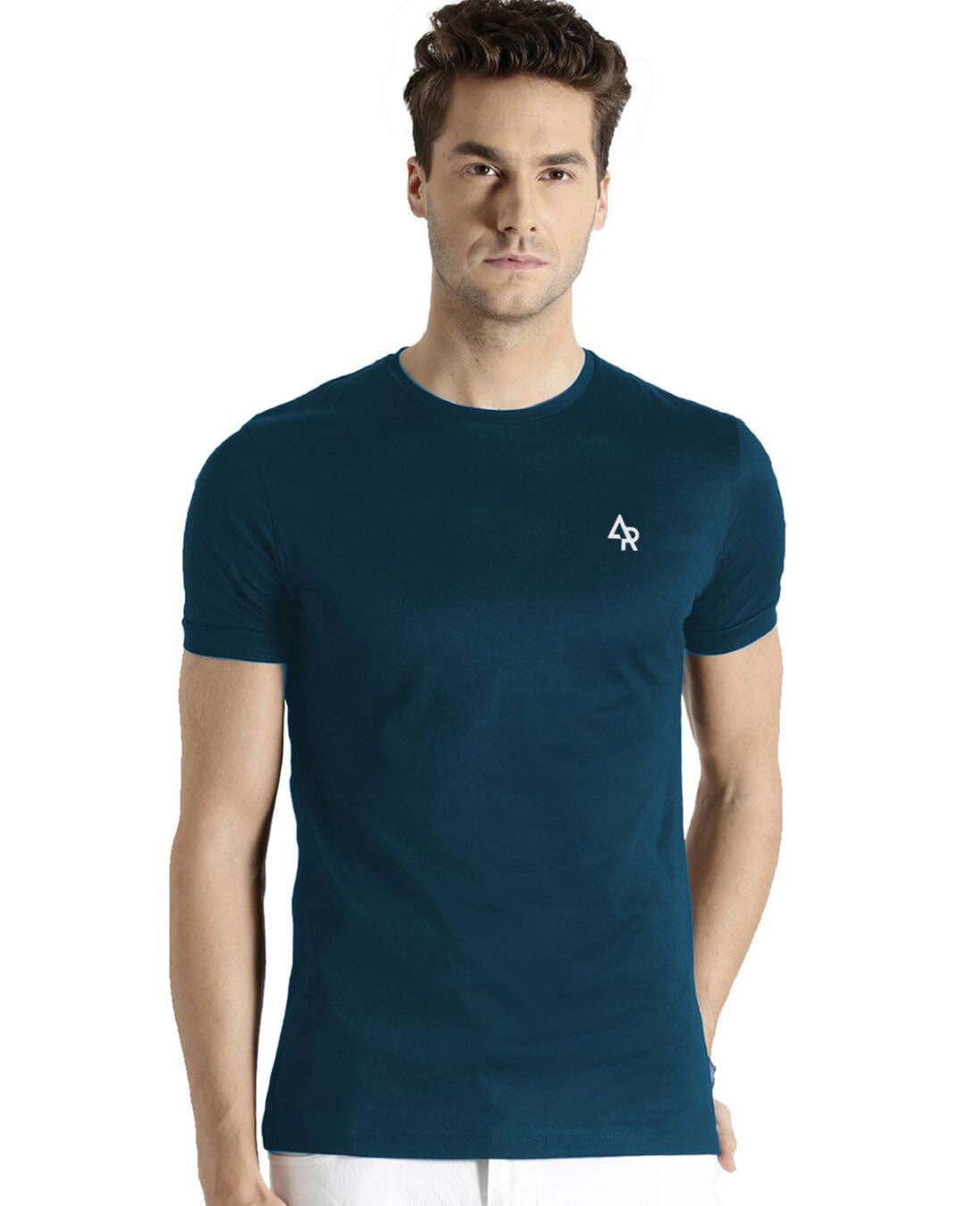 Buy Men's Cotton Brand Logo Printed Tshirt Online at Bewakoof