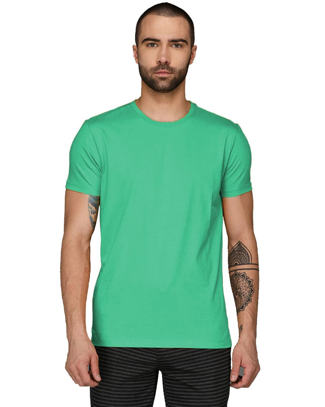 Buy Men's Cotton Plain T-shirt Online at Bewakoof
