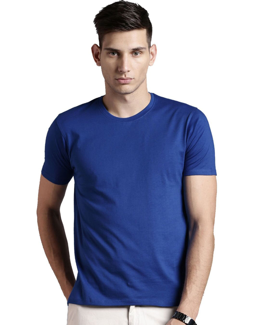 Buy Men's Blue Tshirt Online at Bewakoof