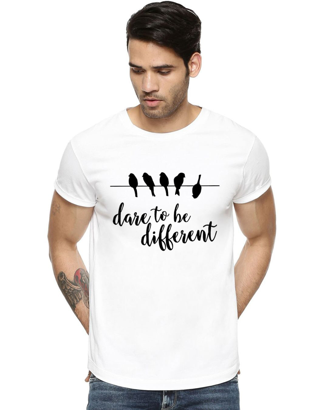 Different Typograpy Cotton Printed 