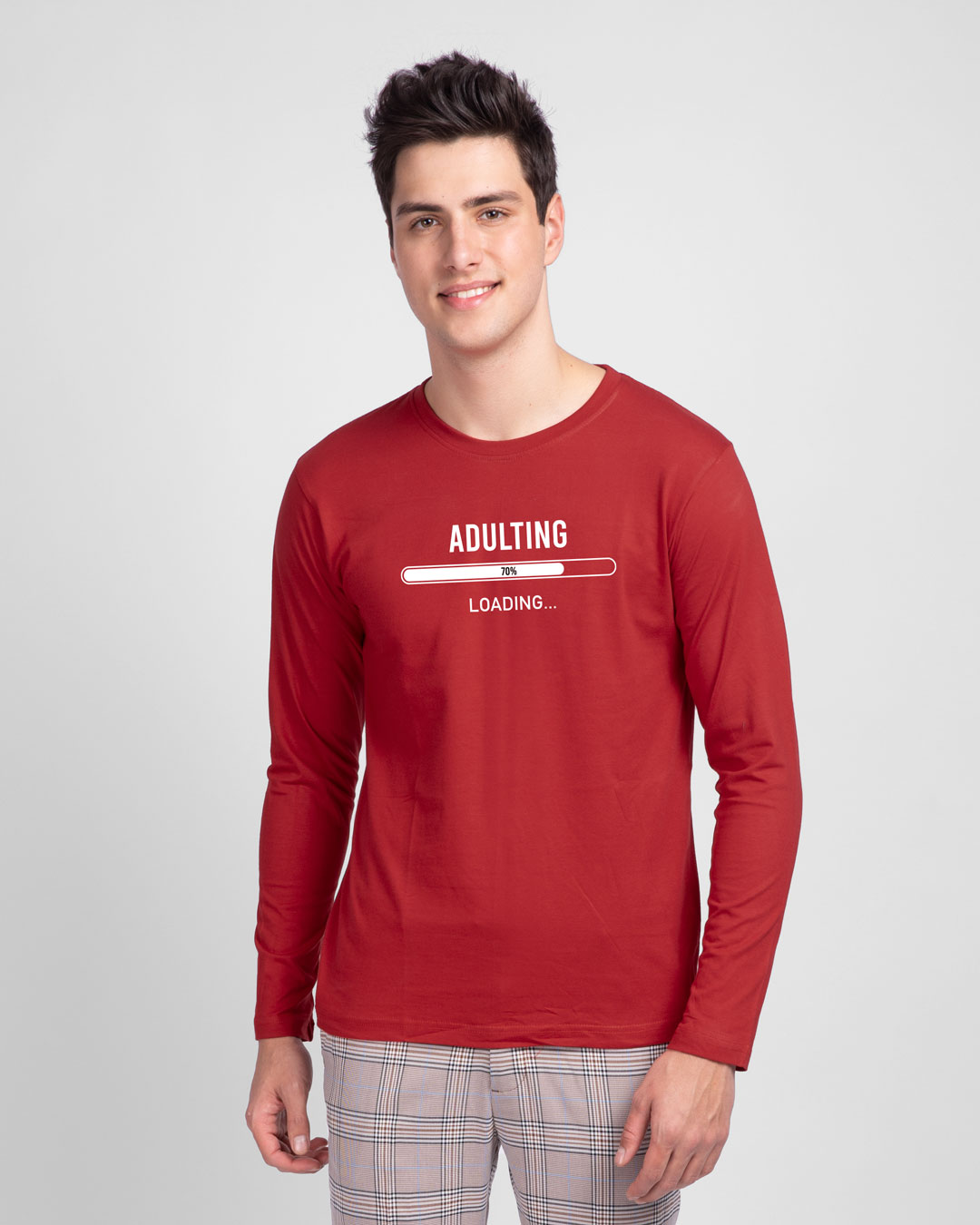 Buy Error Printed Full Sleeve T-Shirt For Men Online India @ Bewakoof.com
