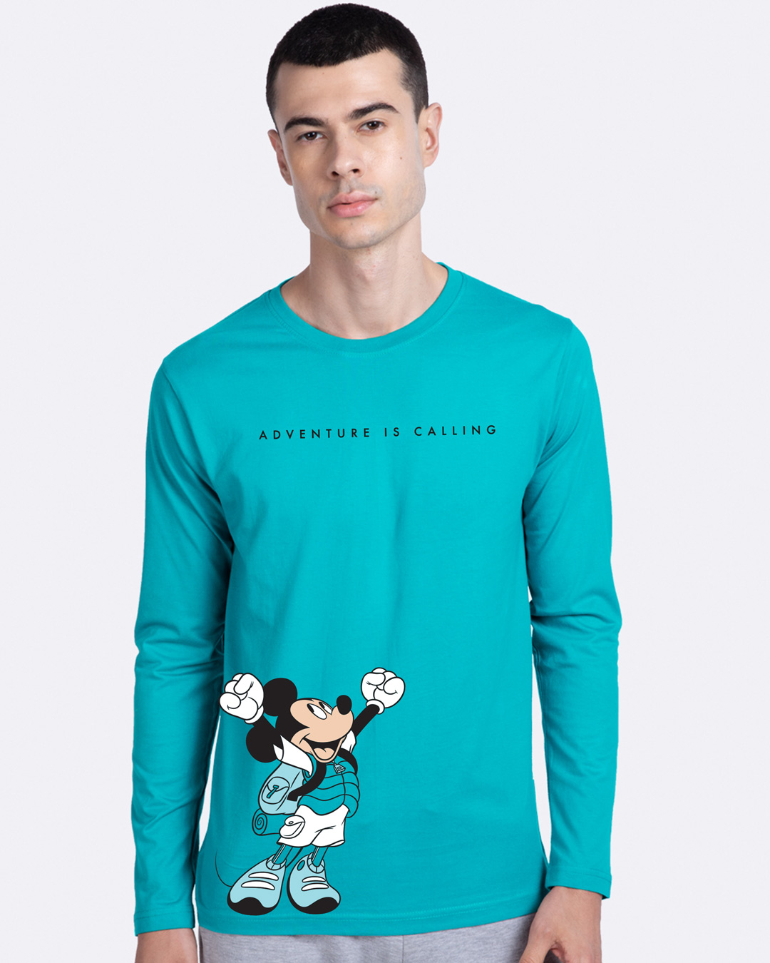 Shop Adventurous Mickey Full Sleeve T-shirt (DL)-Back