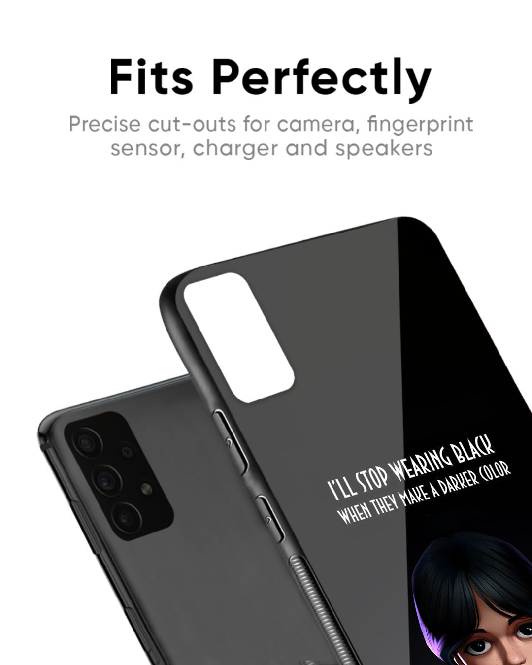 Shop Aesthetic Digital Art Premium Glass Case for OnePlus Nord (Shock Proof, Scratch Resistant)-Back
