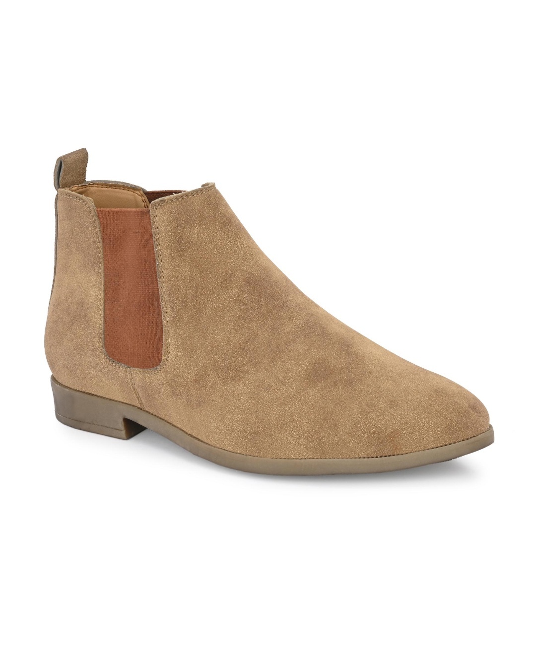 chelsea boots suede mens tan