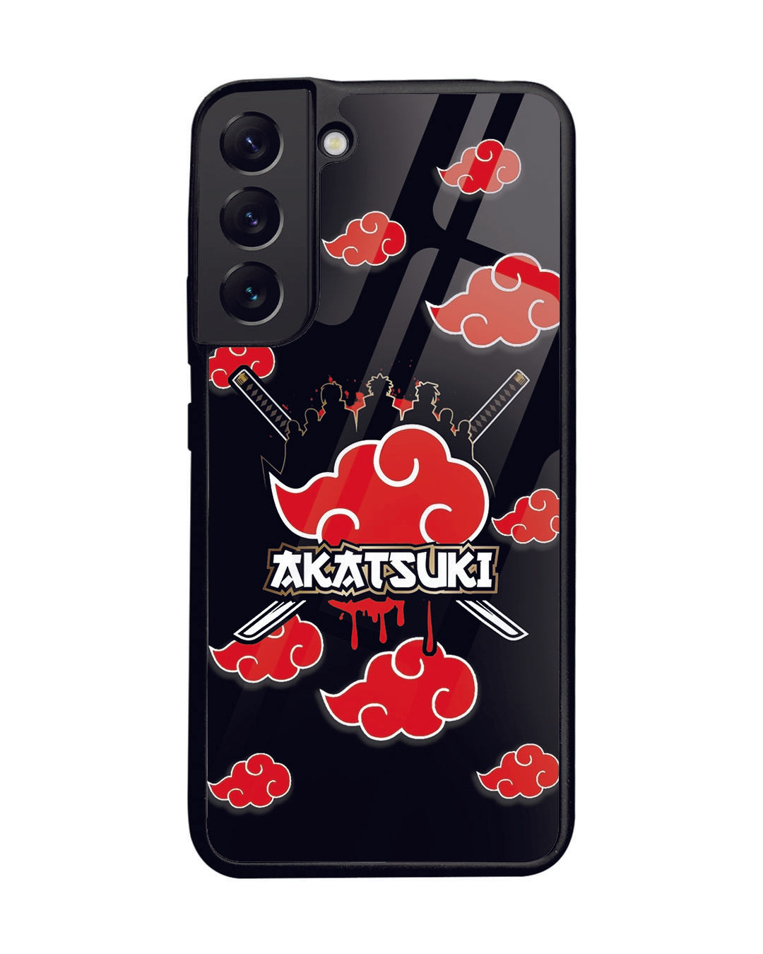 Buy Akatsuki Ninjas Premium Glass Cover for Samsung Galaxy S22 Plus 5G